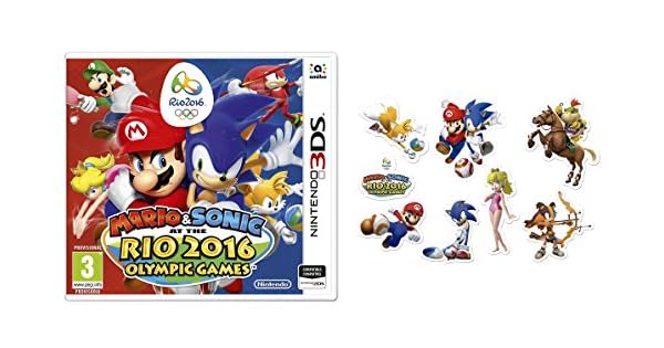 Mario & Sonic En Las Olimpiadas De Río 2016 + Imanes: Amazon.es ...