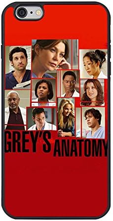 Grey's Anatomy iPhone 6 plus case,Grey's Anatomy Case for iPhone 6 plus/6s plus 5.5" TPU Case