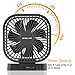 OPOLAR AA Battery Operated Desk Fan with Timer, 3 Speeds, Adjustable Head - USB or AA Battery Powered, Perfect for Study Room, Office, Hurricanes, and Bedroom
