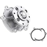 IRONTREE AW5103 Professional Water Pump Kit with Gasket Compatible with Chevrolet Cadillac GMC Pontiac SAAB Saturn Suzuki, 2.8L 3.0L 3.6L V6 Engine, OE Replacement