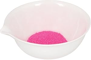 Eisco Labs Evaporating Dish, 70 ml, Outer Dia 75mm, Porcelain, Round Form with spout