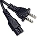 Ipax 15 Ft Long AC Power Adapter Cord Cable Compatible with for Canon Pixma TS9120 PRO100 G4210 TS6220 TR4520 PRO10 IP8720 MX922 Compatible with Epson Expression ET-2650 ET-2750 xp-440 Printer