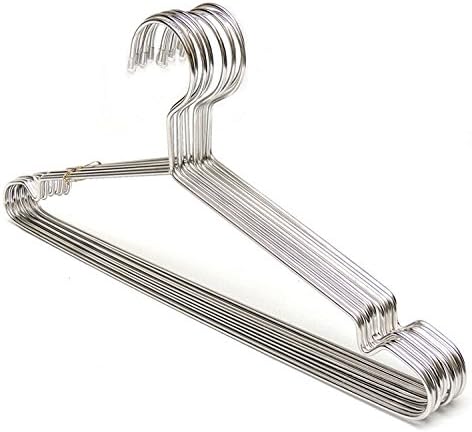 Hanger Stainless Steel Clothes Coat Jacket Shirt 16 inch 30 pcs