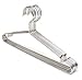 Jetdio 42CM Stainless Steel Strong Metal Wire Hangers, Coat Hanger, Shirt/Dress Hangers, Clothes Hanger, 30 Pack