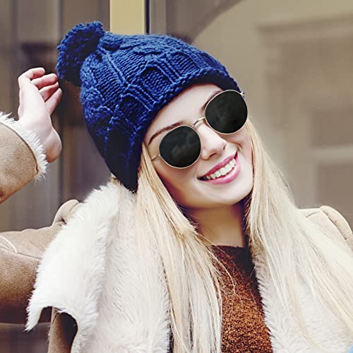 YWWPMDOF Round Polarized Sunglasses for Womens Men Trendy Small Circle Sun Glasses UV Protection