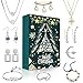 MOVINPE Jewelry Advent Calendar 2019 Christmas Countdown Gifts Fashion Charms Jewelry Set for Girls Women