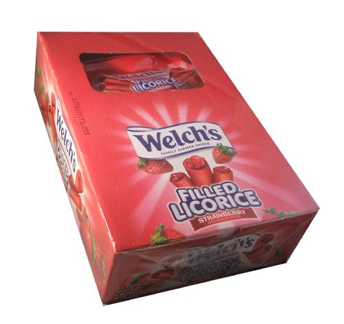 Welch's filled straw. licorice 24ct (041376110917)