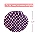 Rose Dots Shower Cap, Double-layer Waterproof Bath Hat for Women