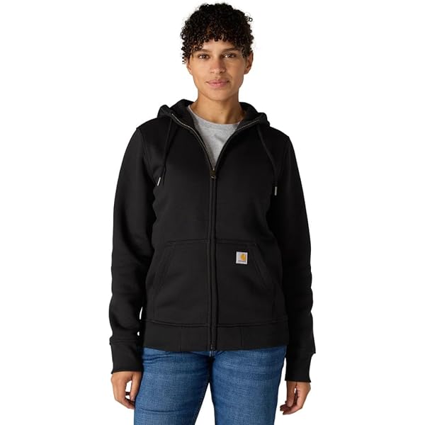 Amazon.com: Carhartt Women's Washed Duck Active Jac, Black, X