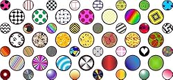StickerTalk Decorated Camera Dots Webcam Covers, 1