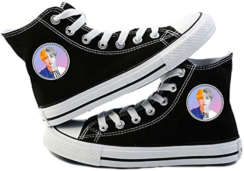 CHAIRAY BTS Sneakers Kpop Bangtan Boys Canvas Shoes Jungkook Jimin Suga V RM Portrait Shoes