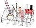 Boxalls Rain Cosmetic Organizer for Vanity Cabinet to Hold Makeup, Beauty Products - Clear with 20 Compartments
