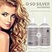 Silver Shampoo Hair Toner - Purple Shampoo Brassy, silver Hair Corrector for Gray, Platinum, and Blonde Hair -Paraben Free Toning Formula Nourishes and Brightens Hair Color by Osensia