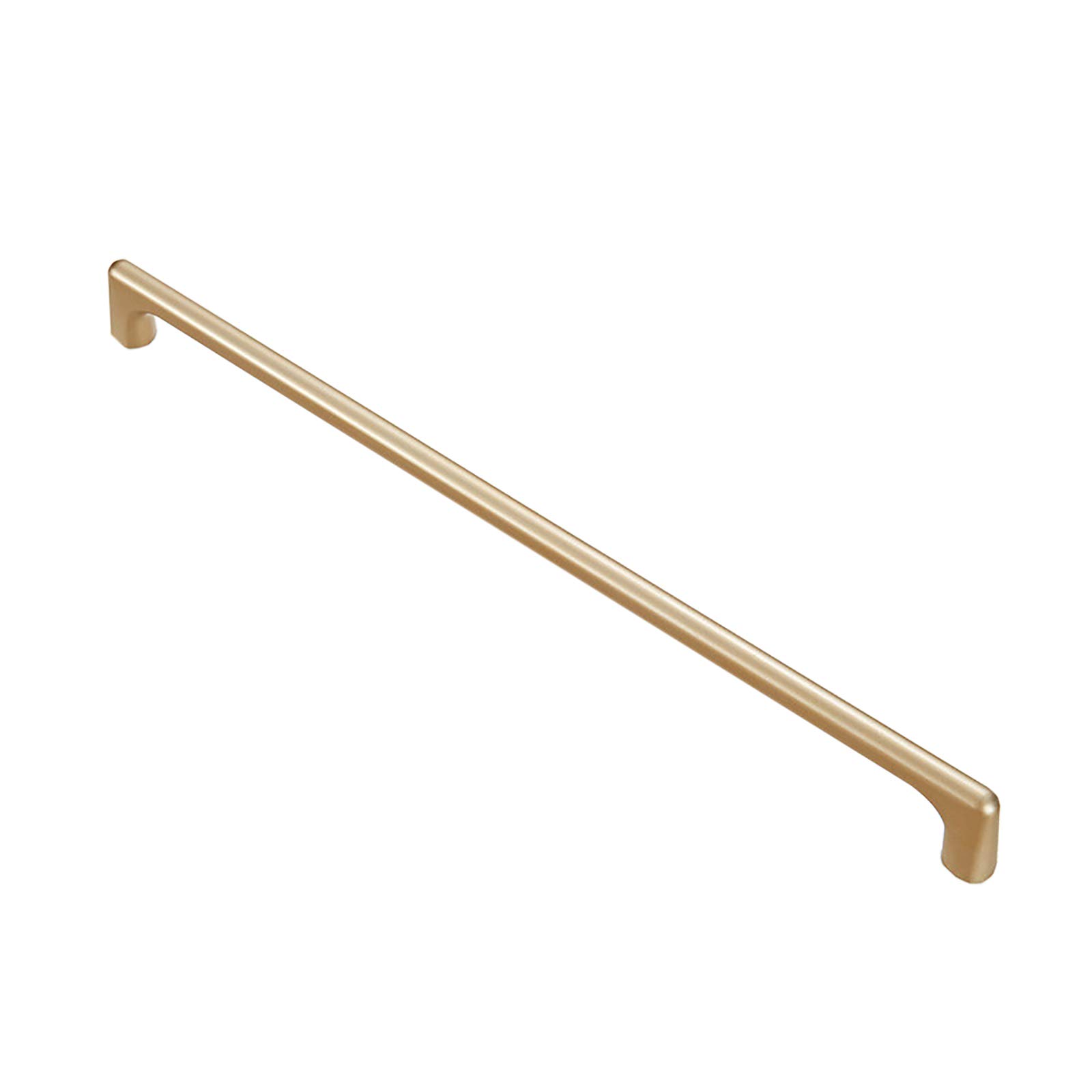 Zinc Alloy Cabinet Pulls, Gold Bedroom Wardrobe Drawer Kitchen Cupboard Cabinet Door Pulls, Modern Style Cabinet Door Handles Knobs Hole Center 320mm, 1 Pcs