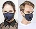 Anti Pollution Mask Military Grade N99 Respirator Mask with Valve Replacement Filter Washable Cotton Anti Dust Mouth Mask for Men Women Navy