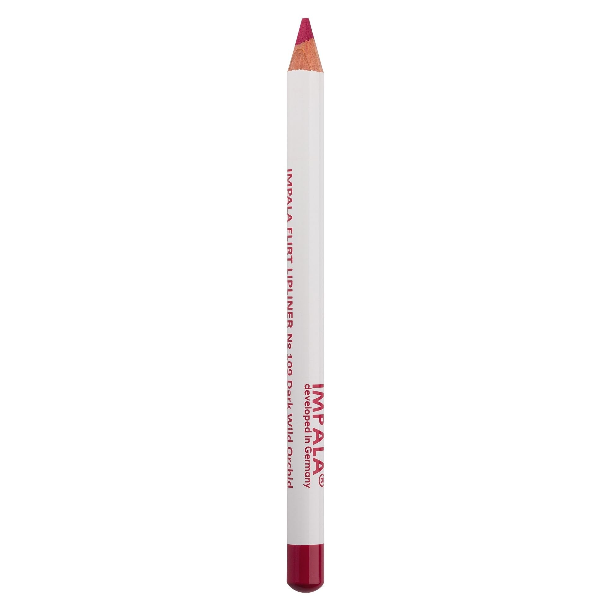 IMPALA | Lip Liner Color 109 Dark Wild Orchid | Waterproof Creamy Lip Liner | Lip Plumping Effect | Long-Lasting Matte Lipstick, Professional Makeup — image 1