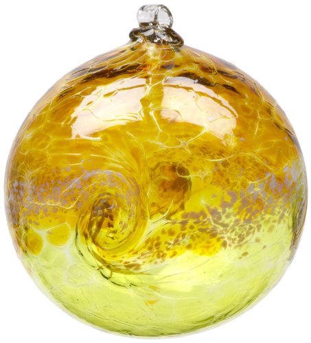 Kitras 3-Inch Van Glow Ball, Gold/Lime