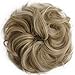 Felendy Messy Hair Bun Extensions Donut Chignons Wedding Hairpiece Thick Curly Wavy Hair Updo for Women Lady Girlthumb 1