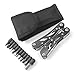 ALL ING Suspension Multi-Plier Multitool Pliers Portable Electrical Tool Folding Pocket Size Non-slip Pincers Black 24-in-1