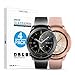 OMOTON [4 Pack] for Samsung Galaxy Watch 3 41mm Screen Protector, Tempered Glass Screen Protector Compatible with Samsung Galaxy 3 41mm 2020/ Galaxy Watch 42mm/ Gear S2/ Gear Sport