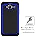 Galaxy J2 Prime Case,Galaxy Grand Prime Plus Case,ANLI(TM)[Shock Absorption] Drop Protection Hybrid Dual Layer Armor Protective Case Cover for Samsung Galaxy J2 Prime/Galaxy Grand Prime Plus Deep Blue