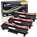 Arthur Imaging Compatible High Yield Toner Cartridge Replacement for Brother TN730 TN760 with IC Chip (Black, 3-Pack)