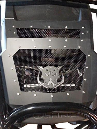 Custom Hood and RZR Logo for Polaris 900 RZE - Gloss Anthracite