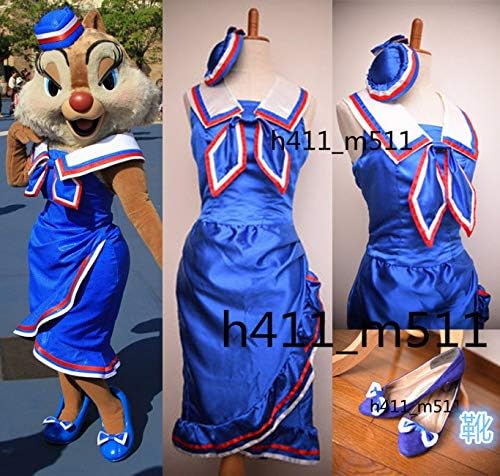 Amazon ディズニー クラリス コスプレ衣装 靴 帽全セット コスプレ 仮装 通販