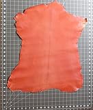 Kidskins Goat Skin Leather For Shoes Uppers and Hand Bags Pink Salmon Pearl Finish Made in Italy