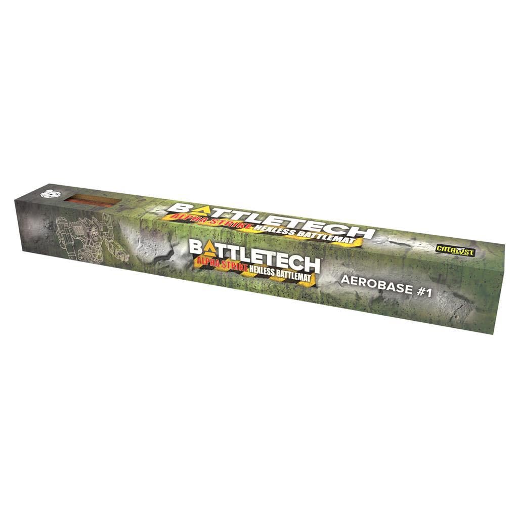 BattleTech | Battle Mat | Aerobase 1 | Accessory | Miniature Game | Catalyst Game Labs | Ages 14+
