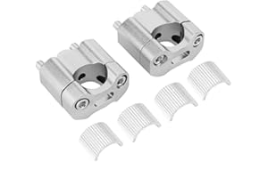Motorcycle Handlebar Riser Adapter 22mm 28mm CNC Mount Clamps for Easy Installation and Enhanced Bike Styling Fit Handlebar R