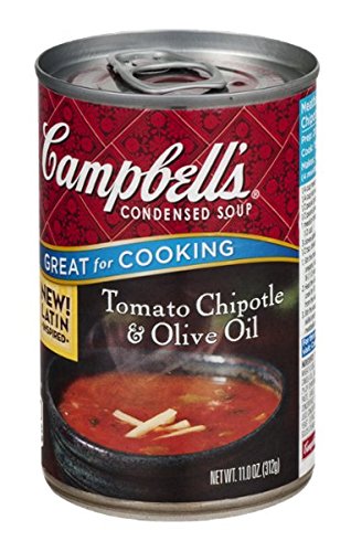 Campbell's condensed soup tomato chipotle&olive Oil (051000212160)