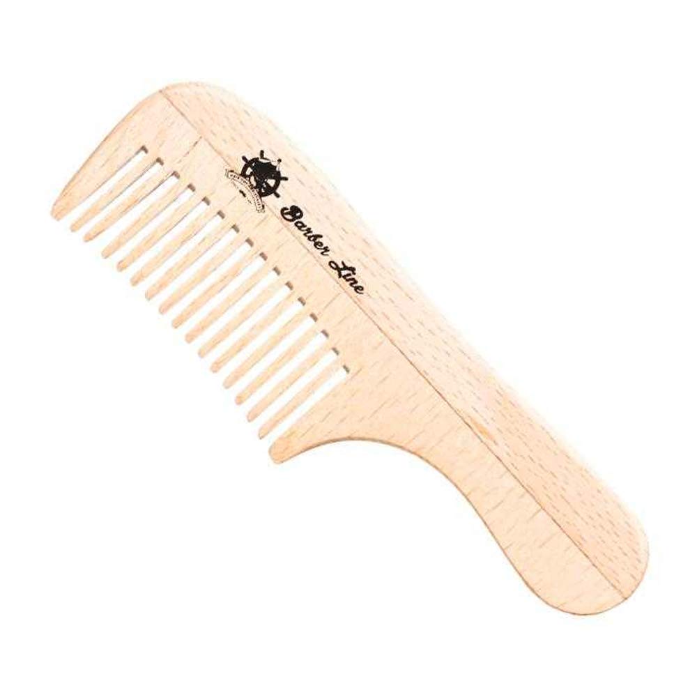EUROSTIL WOOD COMB HANDLE 10 CM BEARD - BIGOTE 1UN