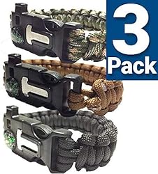 SURVIVAL BRACELETS S/M/L