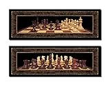 Check Mate! Classic Chess Game Poster Set; Two 20x8 Poster Prints