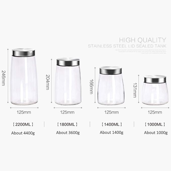 Xinxinchaoshi Recipiente de almacenar Comida Contenedor de ...