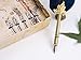 Lingery Quill Pen Set with Stand and 5pcs Stainless Steel Nibs in Different Size,Feather Dip Pen Gift Set