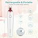 [Upgraded] YiFi-Tek Blackhead Remover, USB Rechargeable Comedo Vacuum Suction Remover, Electric Skin Cleanser Blackhead Extractor kit, Skin Pore Cleaner with 4 Replaceable Suction Heads