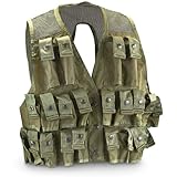 Military Outdoor Clothing Never Issued U.S. G.I. Medium Olive Drab Nylon Grenade Vest