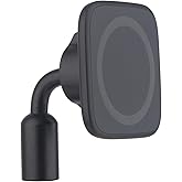 Rigdance Magnetic Tripod Mount Adapter for Magsafe, with 1/4"-20 Screw Hole, Compatible with iPhone 16 15 14 13 12 All Phones (Square-Shape)