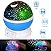 Boomile Baby Night Light, Star Light Rotating Projector, 4 LED Bulbs 8 Modes, Color Changing with USB Cable, Unique Gifts for Kids