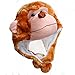 Plush Animal Hats for Kids - 'Assorted Hat-imals' - Critter Cap Winter Hat (Golden Ape Monkey)