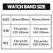Idon Sport Watch Band, Soft Silicone Replacement Sports Band Compatible with Smart Watch Band 2018 Series 4/3/2/1 38MM 40MM 42MM 44MM for Smart Watch All Models（Black，38MM S/M）