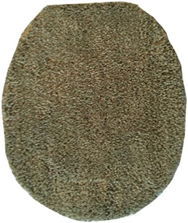 Fast Track Non-Skid Universal Toilet Seat Lid Cover from Regence Home, 18" x 18" Sage