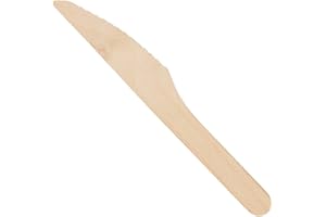 KARAT EARTH Wooden Compostable Heavy Weight Knife (Case of 1000)