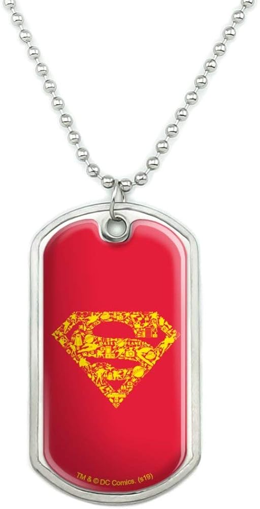 superman dog tag