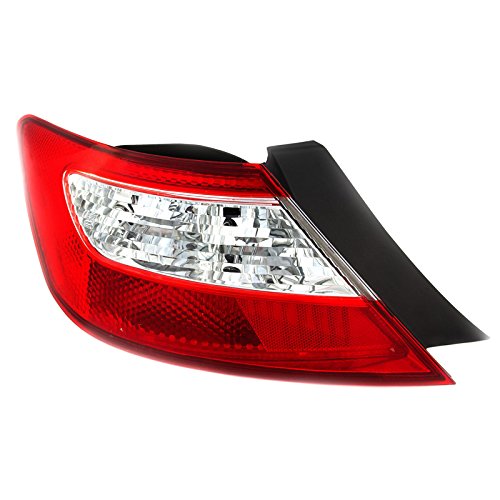 CarPartsDepot Rear Bumper Brake Light Lamp Left Side Fit 06-08 Honda Civic DX 1.8L HO2800165