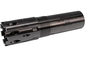 Avian-X Waterfowl Crusher Rugged Durable High-Strength Steel Black PVD Finished Duck Hunting Choke Tube with Wide Groove Technology - Light/Heavy Mod Options