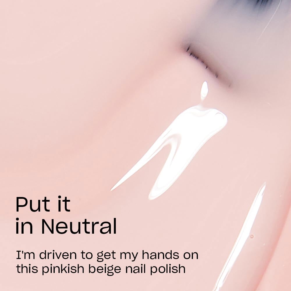 OPI Nail Lacquer Put it in Neutral | Sheer Soft Pink Crème Chip Resistant Nail Polish | Vegan, Fast Drying, Streak Free - Image 3