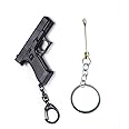 EOTHRT G45 Keychain Good Gift for Boyfriend or Husband 1:4 Mini Pistol Shape Keychain